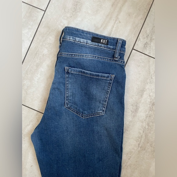 KUT FROM THE KLOTH girlfriend straight leg size 8 - Picture 7 of 9